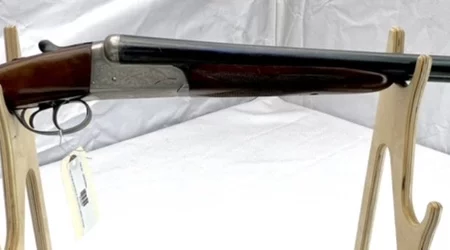 side by side 12ga shotgun Gunmark Kestrel Boxlock SN 279370