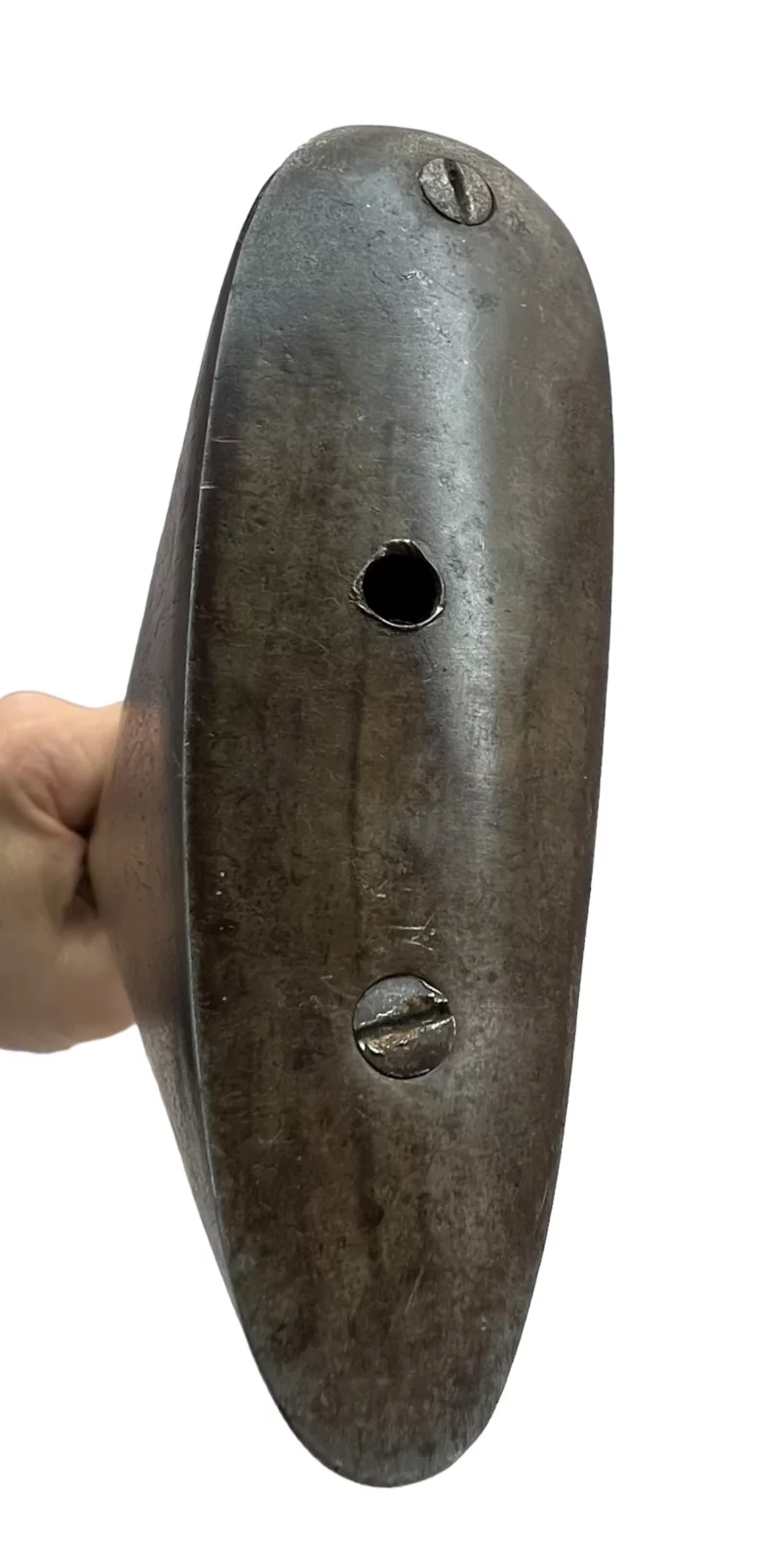 Belgium 410 side by side shotgun external hammer, fold-over “poacher’s gun” 38419 - Image 4