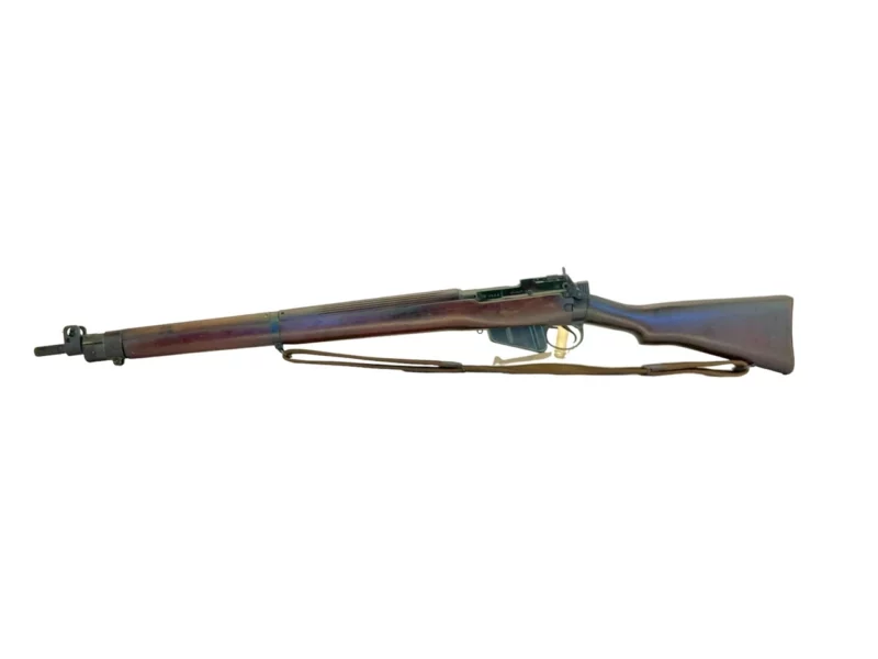 Navy Arms Enfield #4 Mk 1* .303 World War II French Resistance 1944 Dated "BS" and "PP" marked matching serial number bolt PP 0427 - Image 19