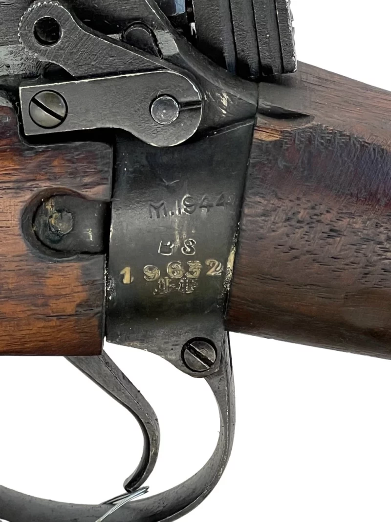 Navy Arms Enfield #4 Mk 1* .303 World War II French Resistance 1944 Dated "BS" and "PP" marked matching serial number bolt PP 1028 - Image 21