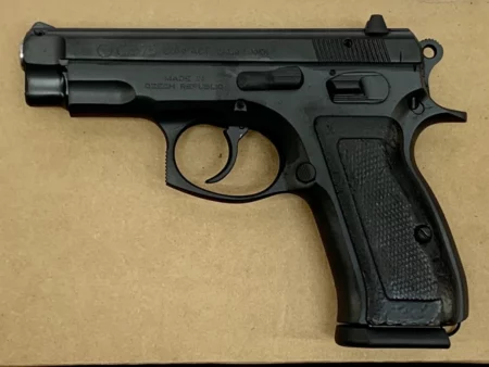 CZ 75 Compact 9mm pistol w/15rd Mec-Gar magazine very good condition
