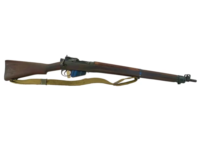 Navy Arms Enfield #4 Mk 1* .303 World War II French Resistance 1944 Dated "BS" and "PP" marked matching serial number bolt PP 0840 - Image 10