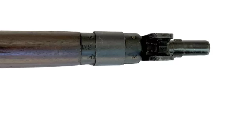 Navy Arms Enfield #4 Mk 1 .303 World War II French Resistance,1944 date "PP" marked, ROF(F) with matching bolt SN PP 0256 - Image 12