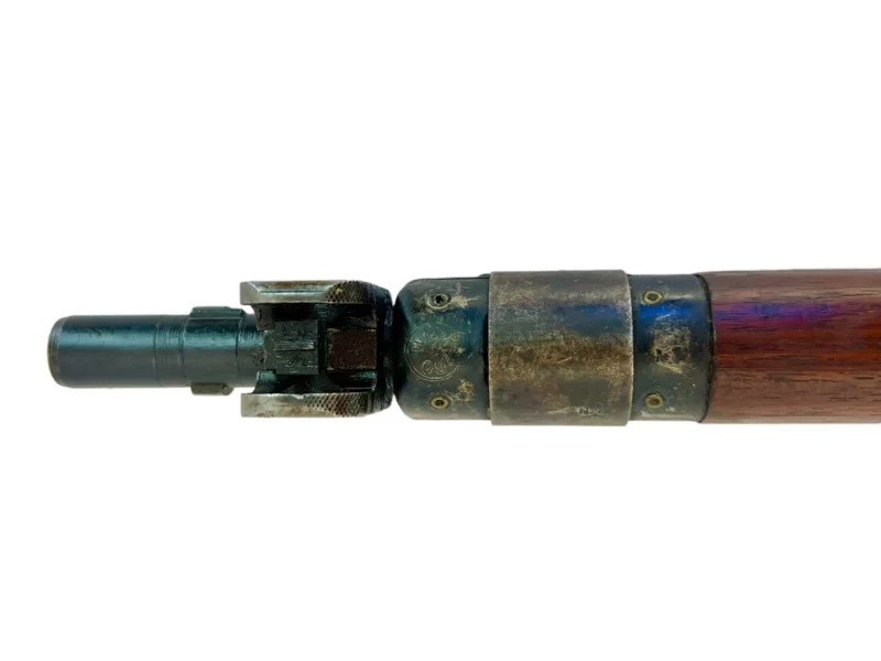 Navy Arms Enfield #4 Mk 1* .303 World War II French Resistance 1944 Dated "BS" marked matching serial number bolt PP 1914 - Image 14
