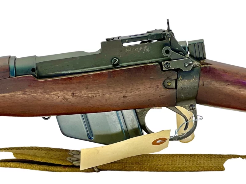 Navy Arms Enfield #4 Mk 1 .303 World War II French Resistance,1944 date , ROF(F) with zinc buttplate, non-matching bolt PP 1503 - Image 20