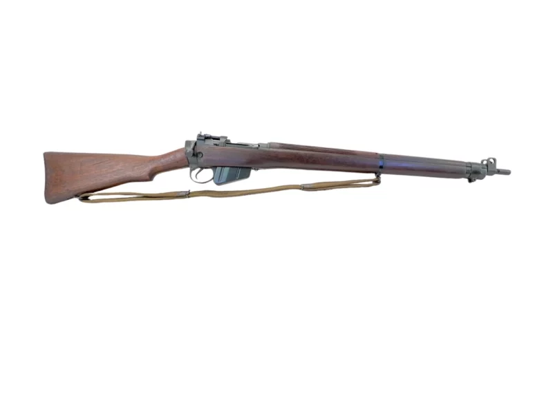 Navy Arms Enfield #4 Mk 1* .303 World War II French Resistance 1944 Dated "BS" and "PP" marked matching serial number bolt PP 0104 - Image 8