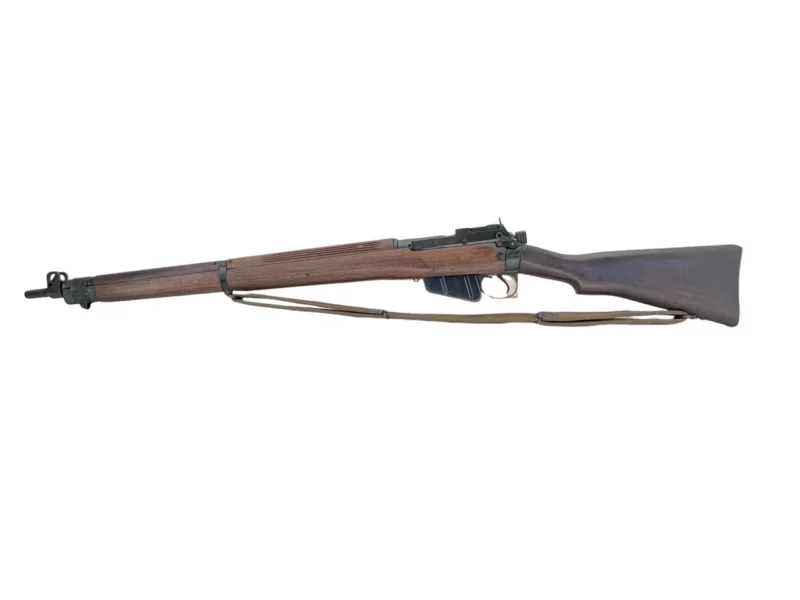 Navy Arms Enfield #4 Mk 1* .303 World War II French Resistance 1944 Dated "BS" and "PP" marked matching serial number bolt PP 0825 - Image 19