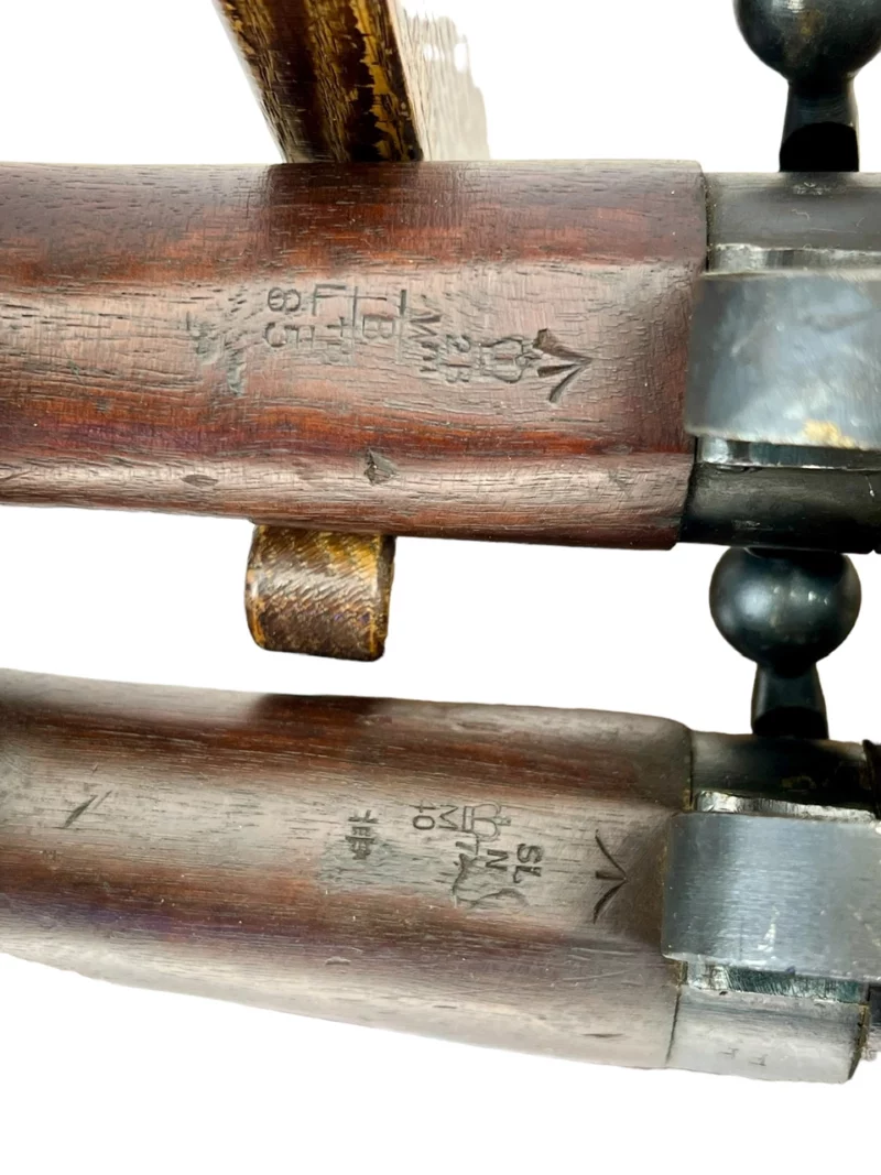 Navy Arms Enfield #4 Mk 1 .303 World War II French Resistance 1944 Dated consecutive serial numbered pair 35462/35463 - Image 18