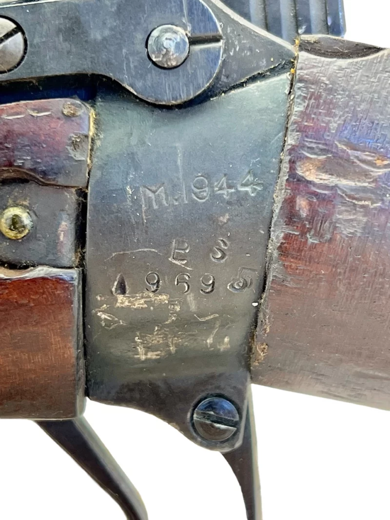 Navy Arms Enfield #4 Mk 1* .303 World War II French Resistance1944 Dated "BS" marked non-matching serial number bolt PP 1603 - Image 21