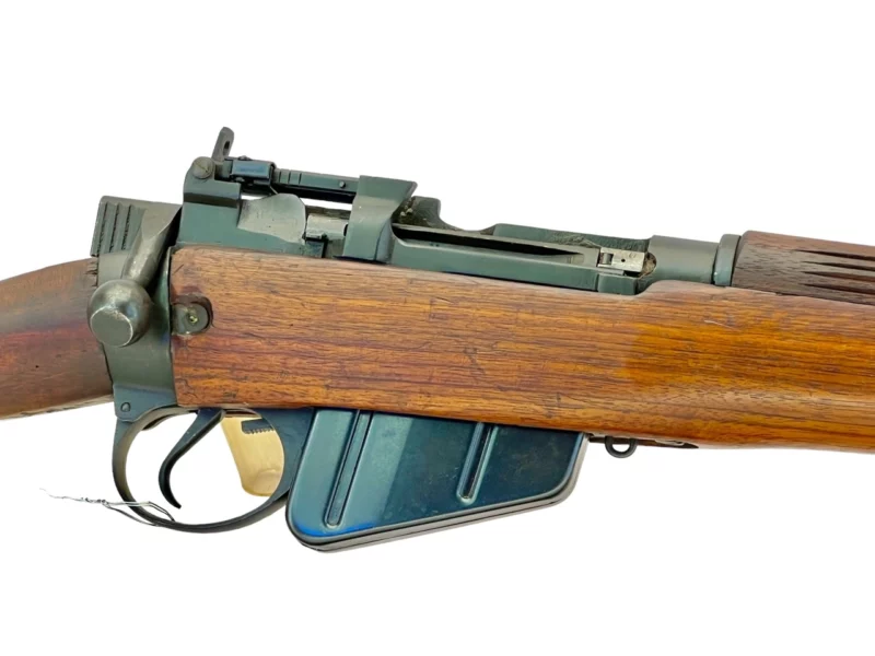 Navy Arms Enfield #4 Mk 1* .303 World War II French Resistance1944 Dated "BS" marked matching serial number bolt PP 1662 - Image 12