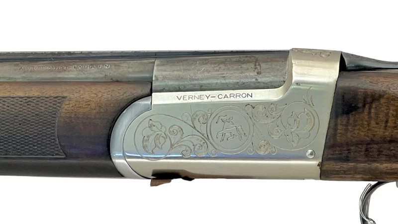 12ga O/U shotgun Verney-Carron French made double triggers good cond. - Image 7