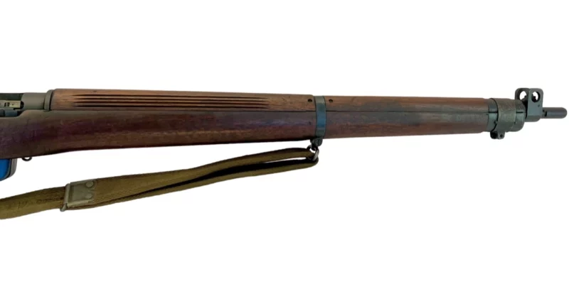 Navy Arms Enfield #4 Mk 1* .303 World War II French Resistance1944 Dated "BS" and "PP" marked non-matching serial number bolt PP 0898 - Image 10