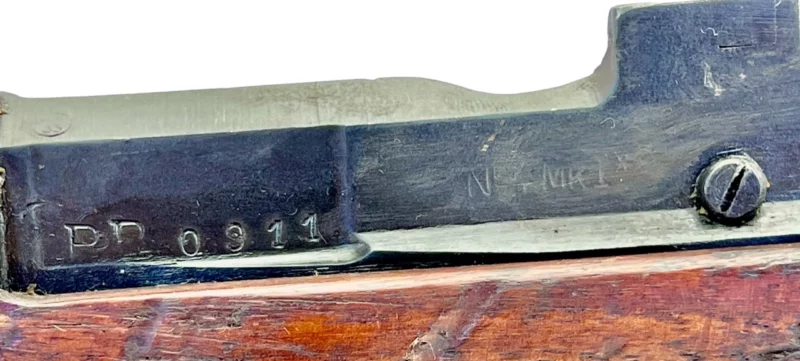 Navy Arms Enfield #4 Mk 1* .303 World War II French Resistance 1944 Dated "BT" marked matching serial number bolt PP 0911 - Image 21