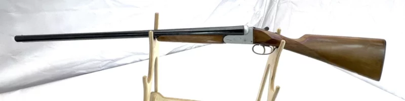 side by side 12ga shotgun Spanish Erbi Ejector Boxlock SN 112414 - Image 6