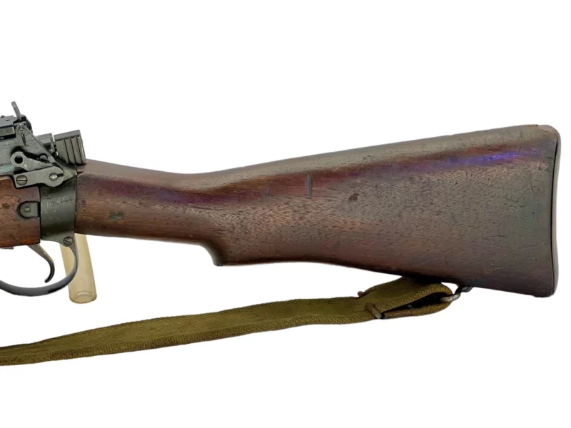 Navy Arms Enfield #4 Mk 1* .303 World War II French Resistance 1944 Dated "BS" marked matching serial number bolt PP 1683 - Image 20