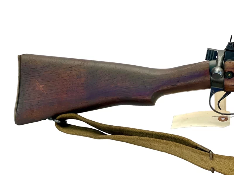 Navy Arms Enfield #4 Mk 1* .303 World War II French Resistance 1944 Dated "BS" and "PP" marked matching serial number bolt PP 1028 - Image 13