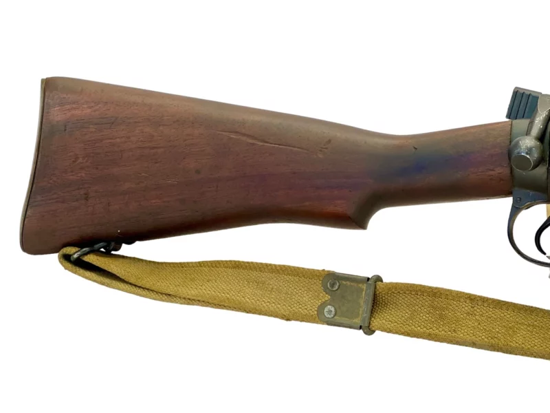 Navy Arms Enfield #4 Mk 1* .303 World War II French Resistance 1944 Dated "BS" and "PP" marked matching serial number bolt PP 0840 - Image 12
