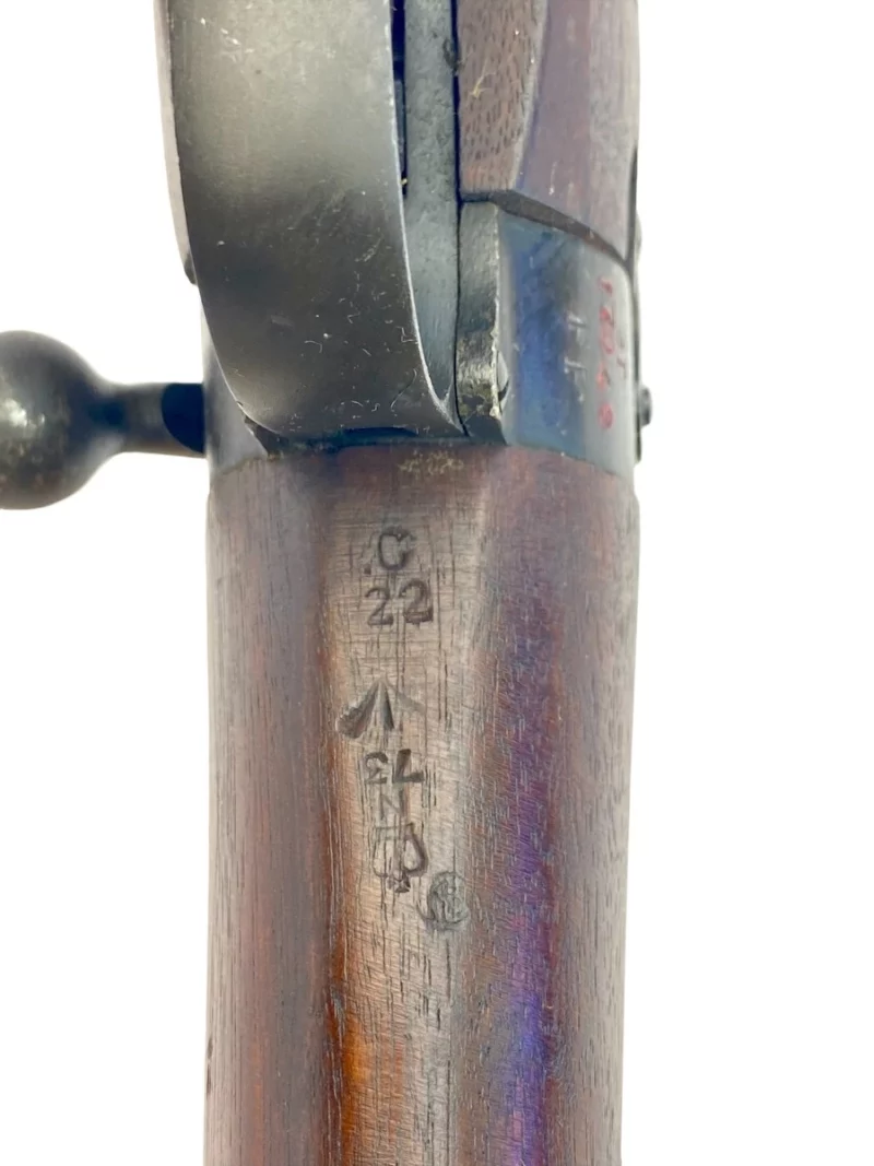 Navy Arms Enfield #4 Mk 1 .303 World War II French Resistance 1944 Dated "BT" and "PP" marked matching serial number bolt PP 0824 - Image 20