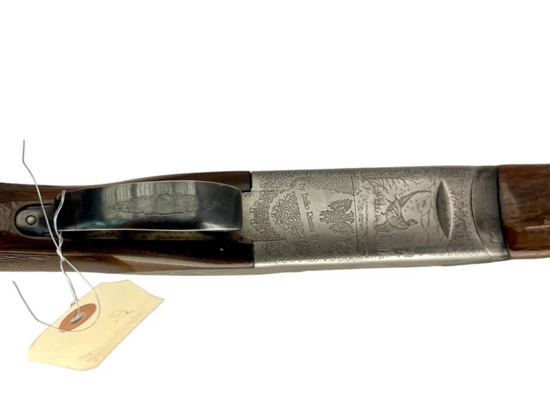 12ga O/U full side lock shotgun Emilio Rizzini Italian made single trigger VG condition - Image 11