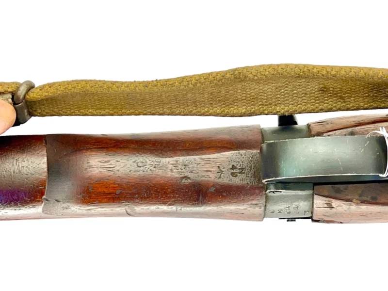 Navy Arms Enfield #4 Mk 1* .303 World War II French Resistance 1944 Dated "BS" and "PP" marked matching serial number bolt PP 0234 - Image 19
