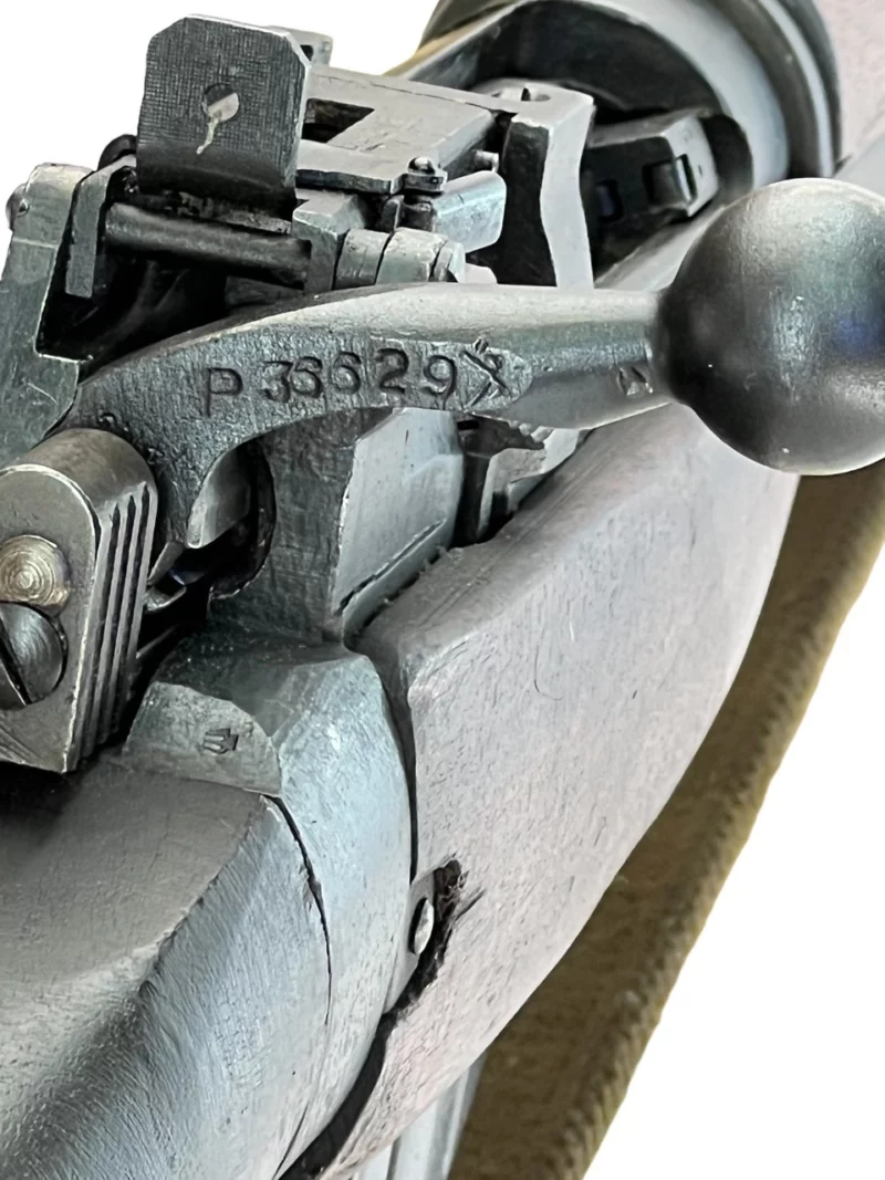 Navy Arms Enfield #4 Mk 1 .303 World War II French Resistance 1944 Dated consecutive serial numbered pair matching serial number bolt - Image 17