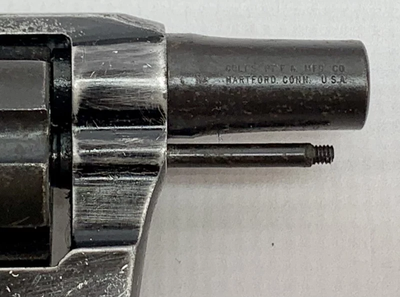 Colt Cobra revolver 2" blue .38Spl, Gen 1 1966 Mfg - Image 3