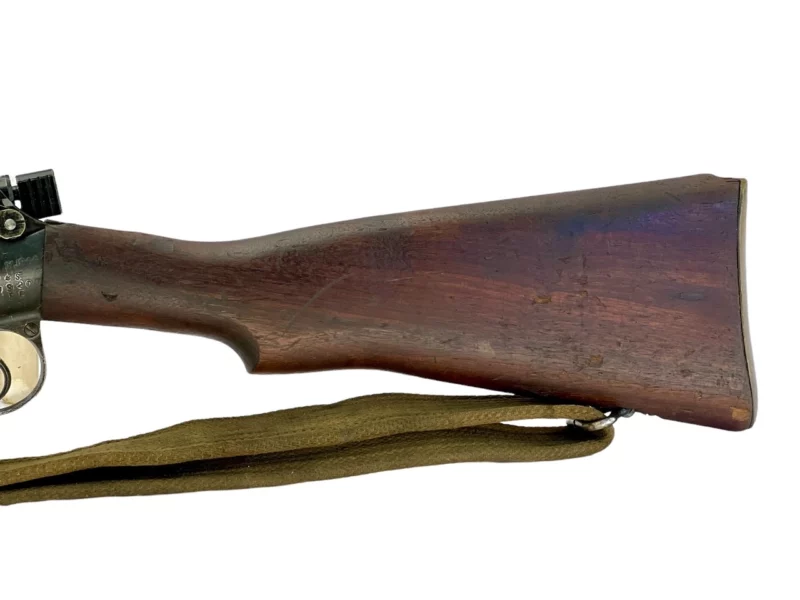 Navy Arms Enfield #4 Mk 1* .303 World War II French Resistance 1944 Dated "BS" and "PP" marked matching serial number bolt PP 1931 - Image 19