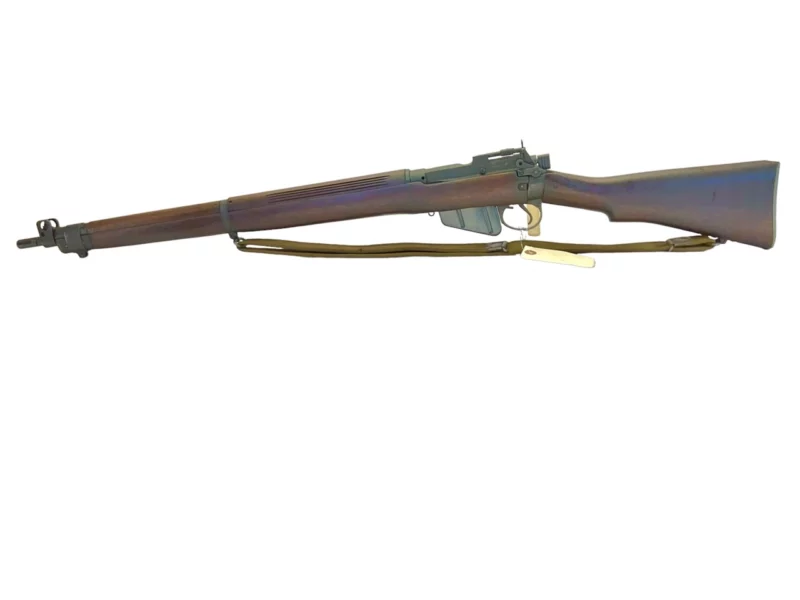 Navy Arms Enfield #4 Mk 1 .303 World War II French Resistance,1944 date "PP" marked, ROF(F) with matching bolt SN PP 1052 - Image 19