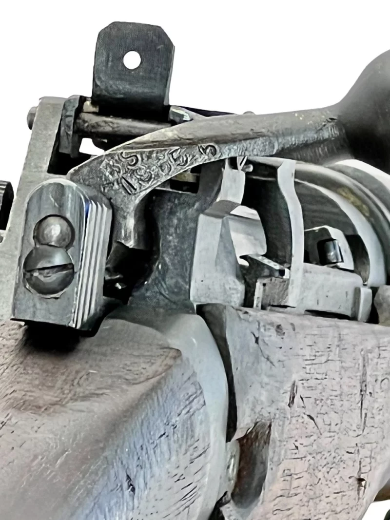 Navy Arms Enfield #4 Mk 1* .303 World War II French Resistance 1944 Dated "BS" marked matching serial number bolt PP 1131 - Image 17