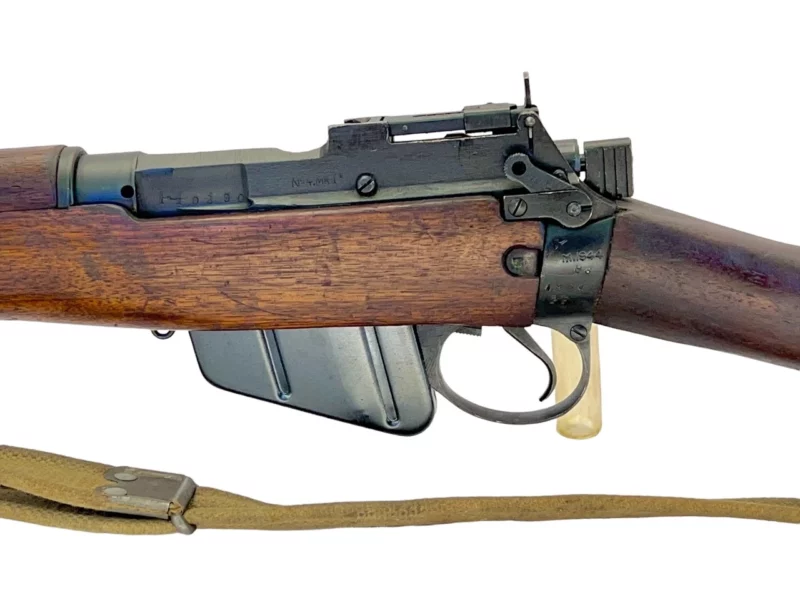 Navy Arms Enfield #4 Mk 1* .303 World War II French Resistance 1944 Dated "BS" and "PP" marked matching serial number bolt PP 0890 - Image 20