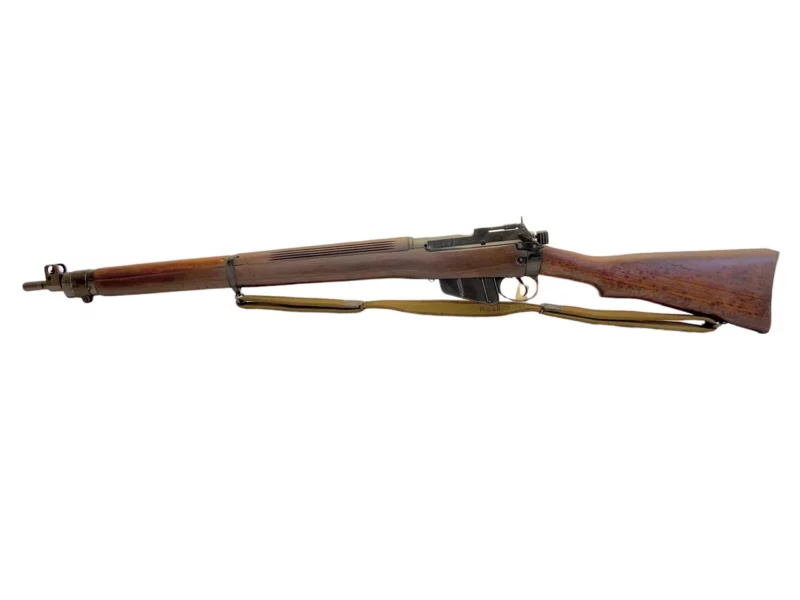 Navy Arms Enfield #4 Mk 1* .303 World War II French Resistance 1944 Dated "BS" and "PP" marked matching serial number bolt PP 0104 - Image 18