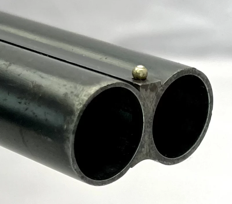 side by side 12ga shotgun British Webley & Scott Model 700 Boxlock w/ejectors SN 124744 - Image 5