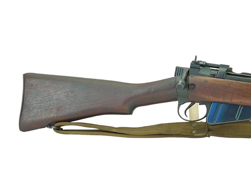 Navy Arms Enfield #4 Mk 1* .303 World War II French Resistance 1944 Dated "BS" and "PP" marked matching serial number bolt PP 1037 - Image 9