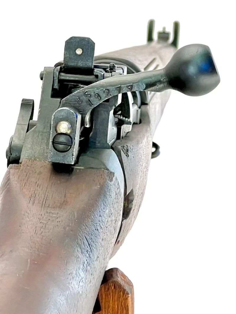 Navy Arms Enfield #4 Mk 1* .303 World War II French Resistance 1944 Dated "BS" and "PP" marked matching serial number bolt PP 0752 - Image 22