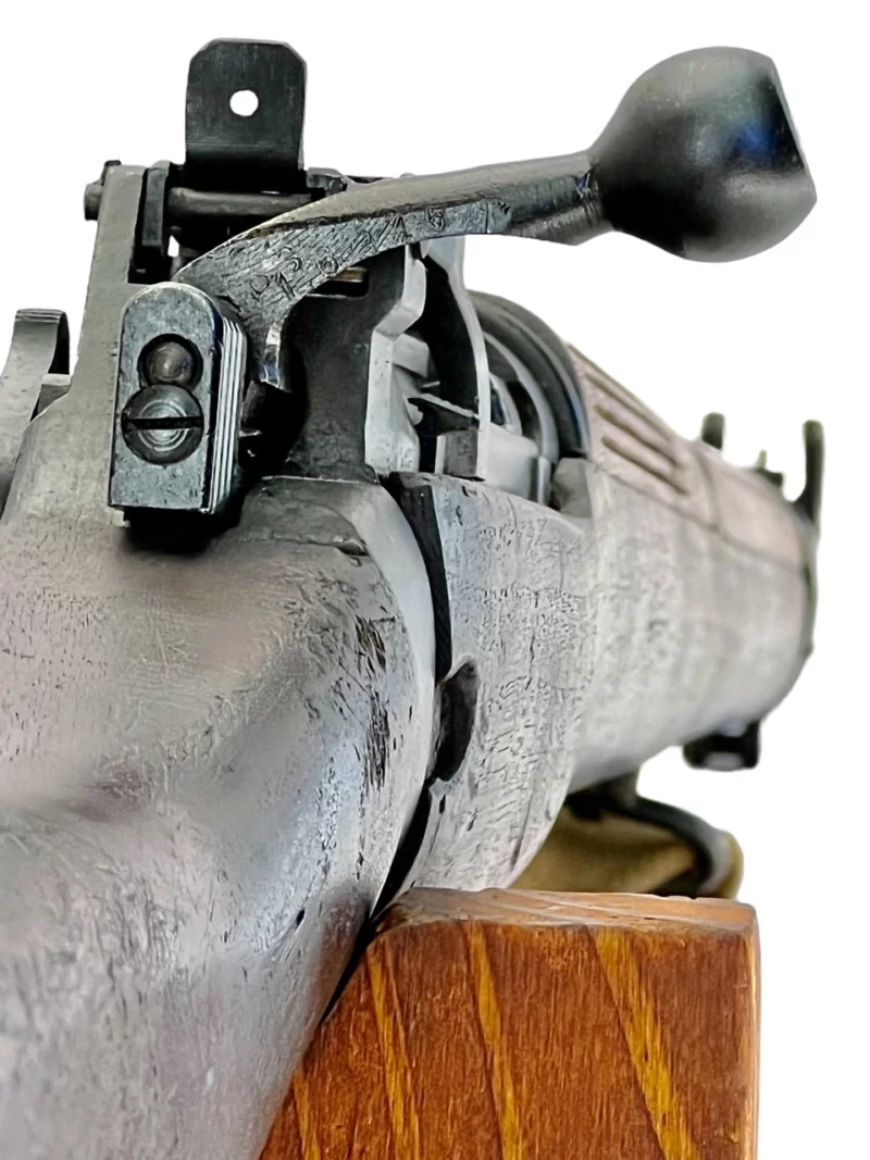 Navy Arms Enfield #4 Mk 1* .303 World War II French Resistance 1944 Dated "BS" marked matching serial number bolt PP 1622 - Image 20