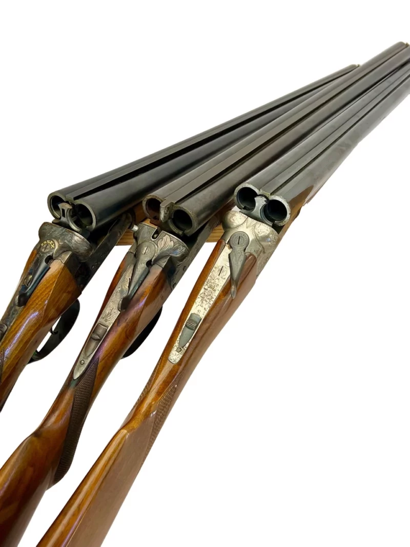 Spanish Side x Side 12ga. Field grade Shotgun with extractors - Image 4