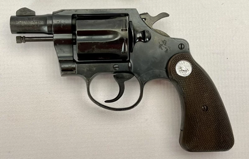 Colt Detective Special revolver 2" blue .38 Spl., 2nd Issue 1964 Mfg SN 906490 - Image 2