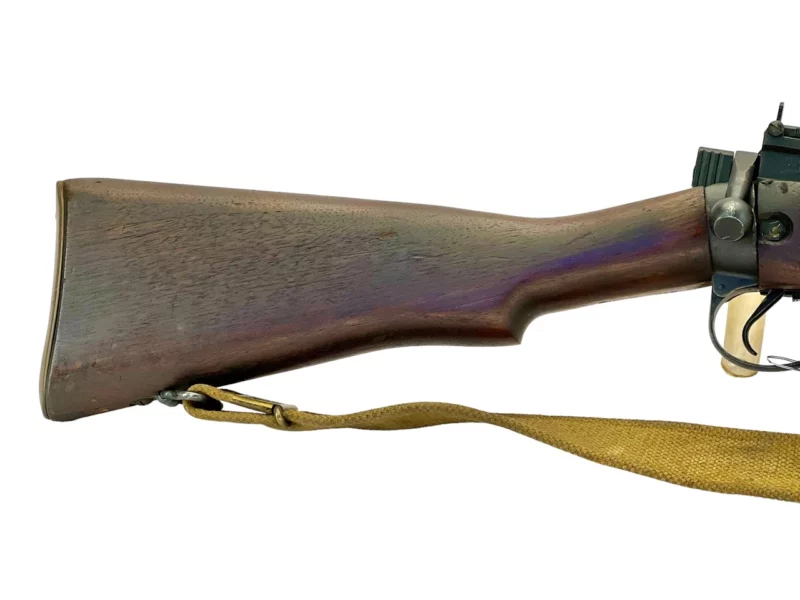 Navy Arms Enfield #4 Mk 1* .303 World War II French Resistance1944 Dated "BS" marked matching serial number bolt PP 1807 - Image 11