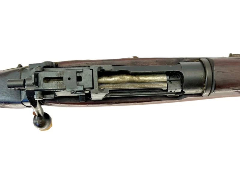 Navy Arms Enfield #4 Mk 1* .303 World War II French Resistance 1944 Dated "BS" marked matching serial number bolt PP 1775 - Image 12