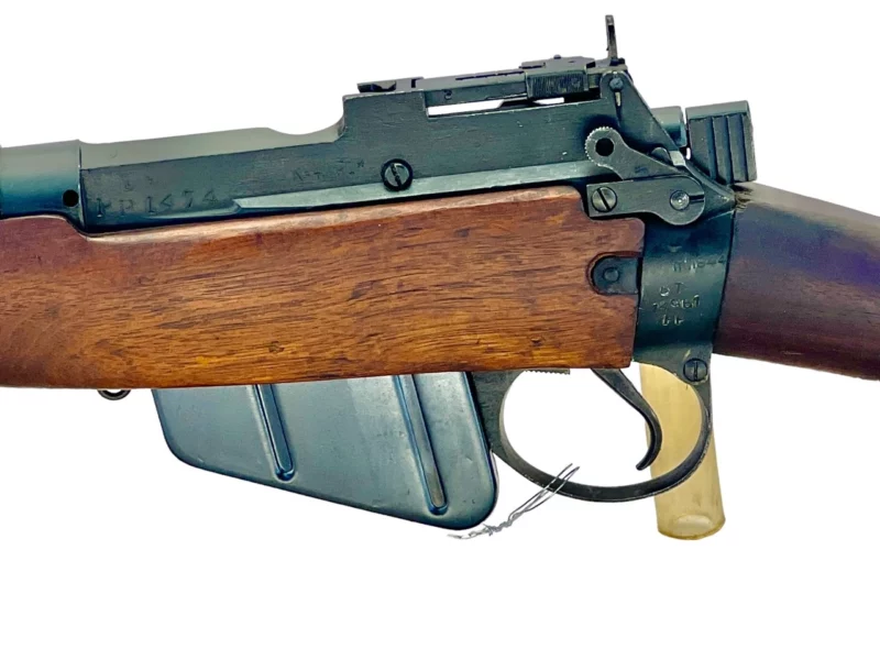 Navy Arms Enfield #4 Mk 1* .303 World War II French Resistance 1944 Dated "BT" and "PP" marked matching serial number bolt PP 1474 - Image 21