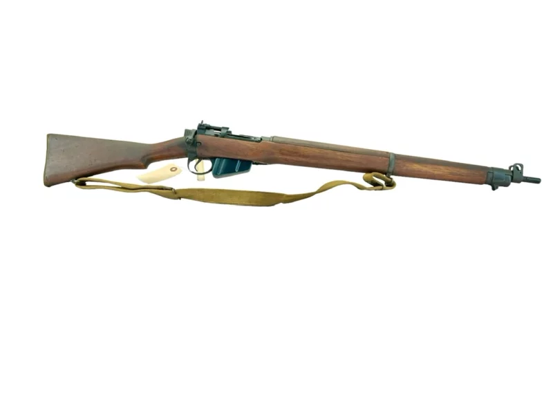 Navy Arms Enfield #4 Mk 1 .303 World War II French Resistance,1944 date "PP" marked, ROF(F) with matching bolt SN PP 0947 - Image 8