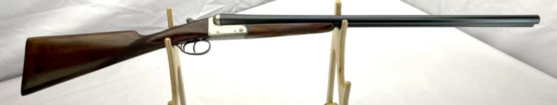 side by side 12ga shotgun Spanish Master Boxlock SN 115037 - Image 3