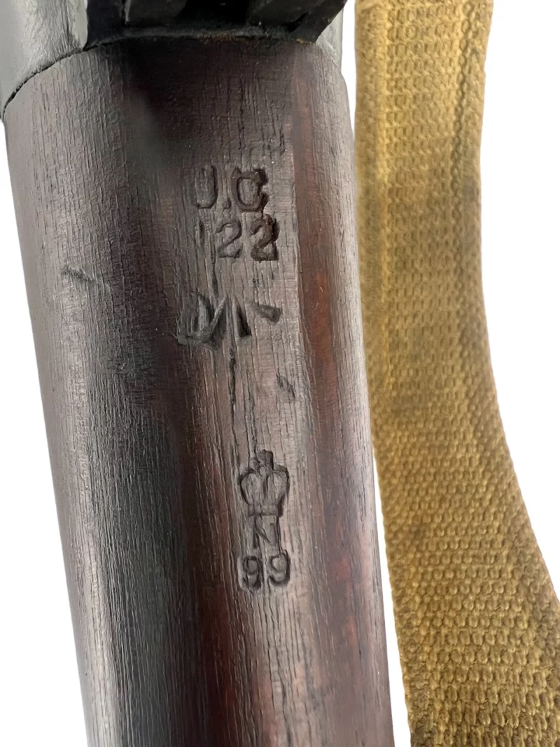 Navy Arms Enfield #4 Mk 1 .303 World War II French Resistance 1944 Dated "BT" and "PP" marked matching serial number bolt PP 1203 - Image 17