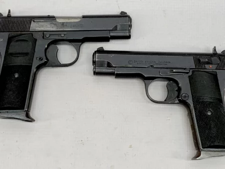 Zastava M88A 9mm pistol Blue Grade 1 Select - Black Polymer grips, with magazine