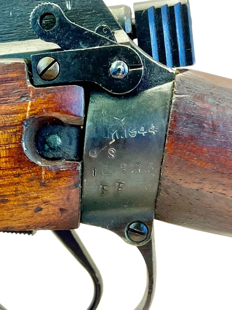 Navy Arms Enfield #4 Mk 1* .303 World War II French Resistance 1944 Dated "BS" and "PP" marked matching serial number bolt PP 0992 - Image 21