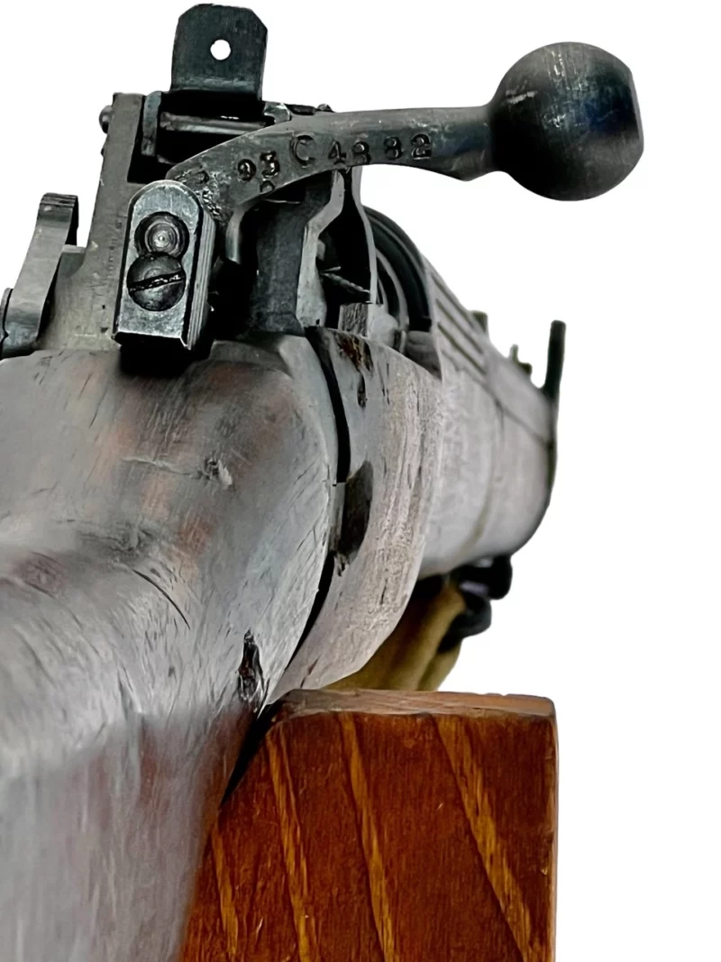 Navy Arms Enfield #4 Mk 1 .303 World War II French Resistance,1943 date "PP" marked, FTR Maltby Mfg. non-matching bolt SN PP 1830 - Image 13