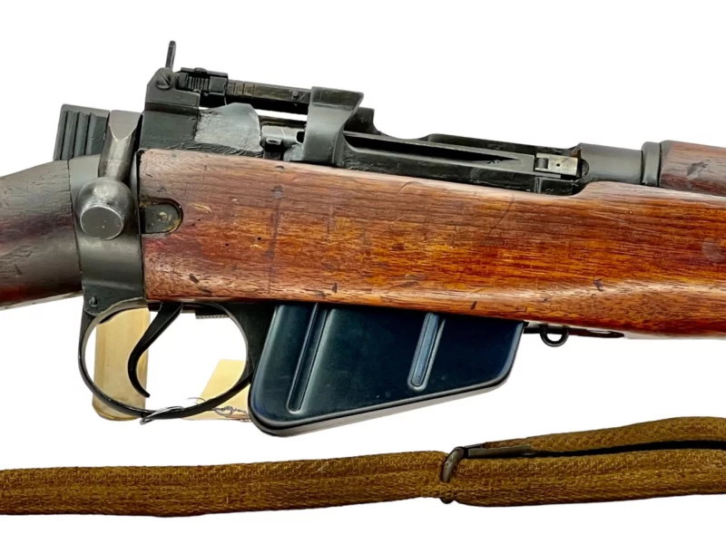 Navy Arms Enfield #4 Mk 1 .303 World War II French Resistance 1944 Dated "BT" and "PP" marked matching serial number bolt PP 0146 - Image 11