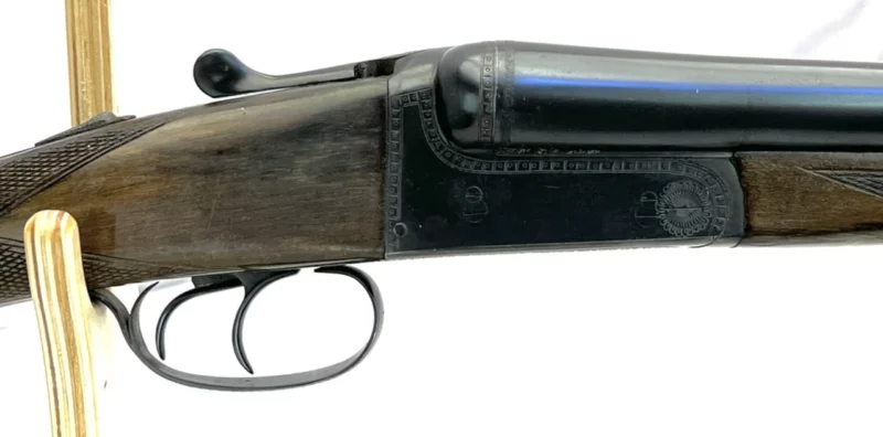 side by side 12ga shotgun Sabel Boxlock SN PG69182 - Image 2