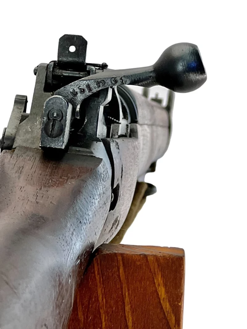 Navy Arms Enfield #4 Mk 1* .303 World War II French Resistance 1944 Dated "BS" marked matching serial number bolt PP 1579 - Image 12