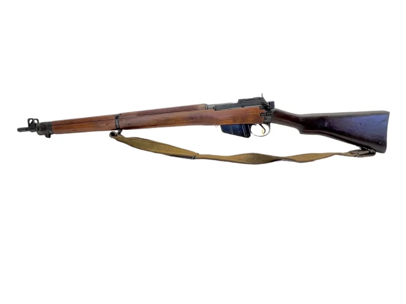 Navy Arms Enfield #4 Mk 1* .303 World War II French Resistance 1944 Dated "BS" and "PP" marked matching serial number bolt PP 1320 - Image 17
